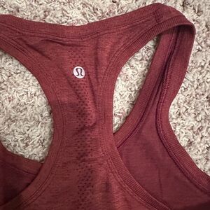 lululemon athletica Women's Burgundy Sports Bra
